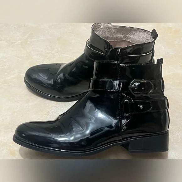 MAYORAL black ankle boot shoes
